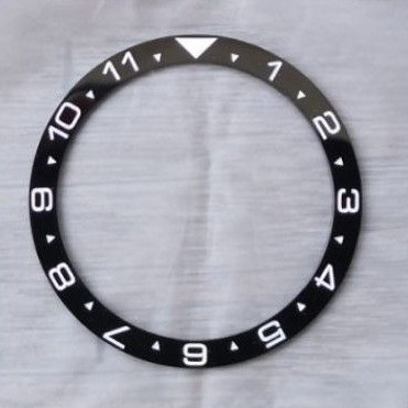 Ceramic Bezel Insert Seiko SKX SKX007 GMT Dual Time 12 Hour