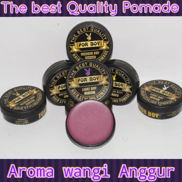 Pomade FOR BOY EKSKLUSIF aroma ANGGUR