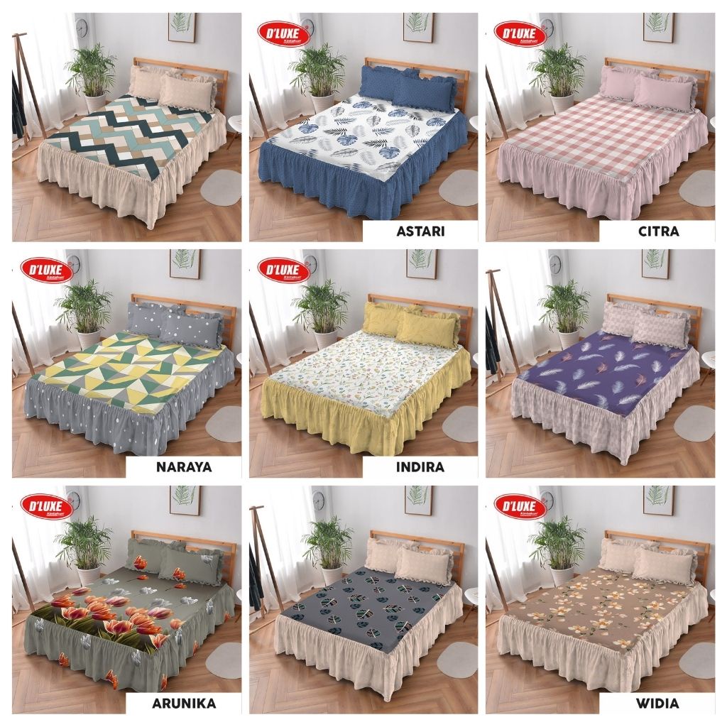 RC KINTAKUN SPREI RUMBAI 180x200 ALMAFI ARTHUR ZIRAFA EVA ROCKSTAR ALBANY ALMAFI