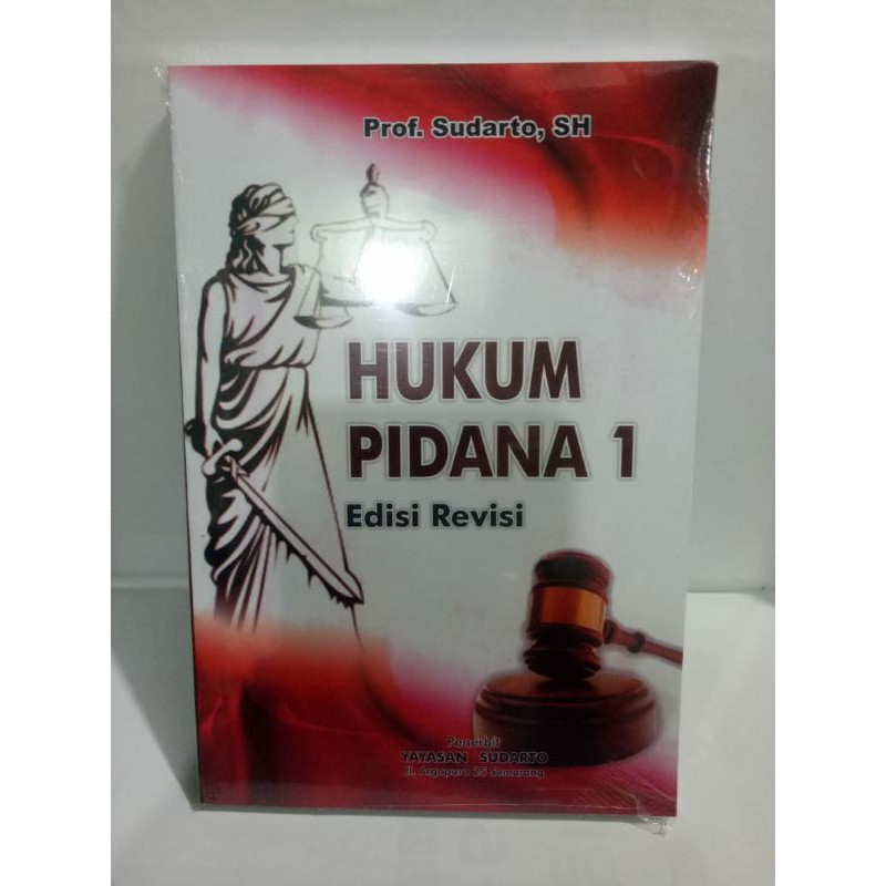 Buku HUKUM PIDANA 1...Edisi Revisi Oleh Prof.Sudarto SH