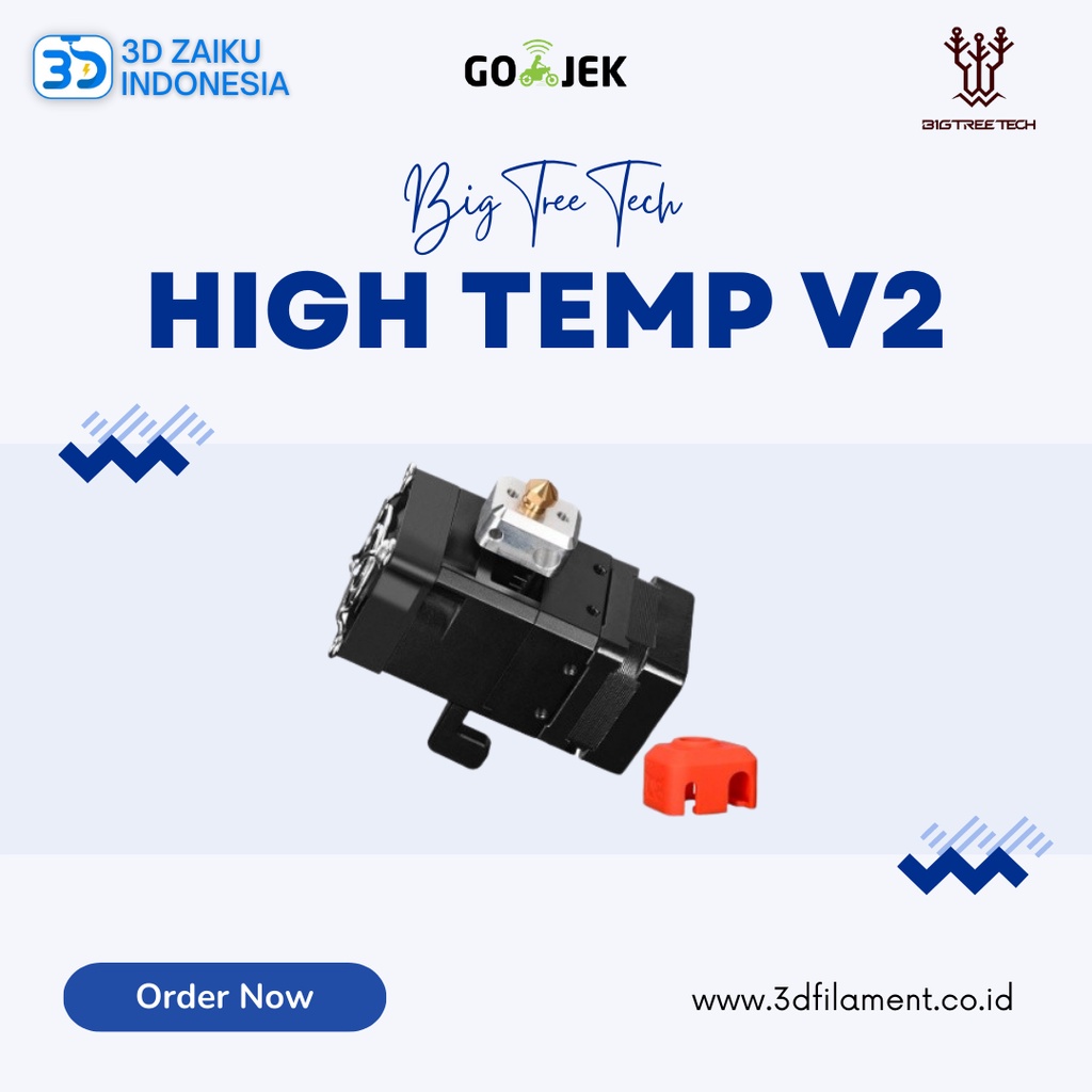 Biqu BigTreeTech H2 V2 Direct High Temperature sampai 500 Derajat