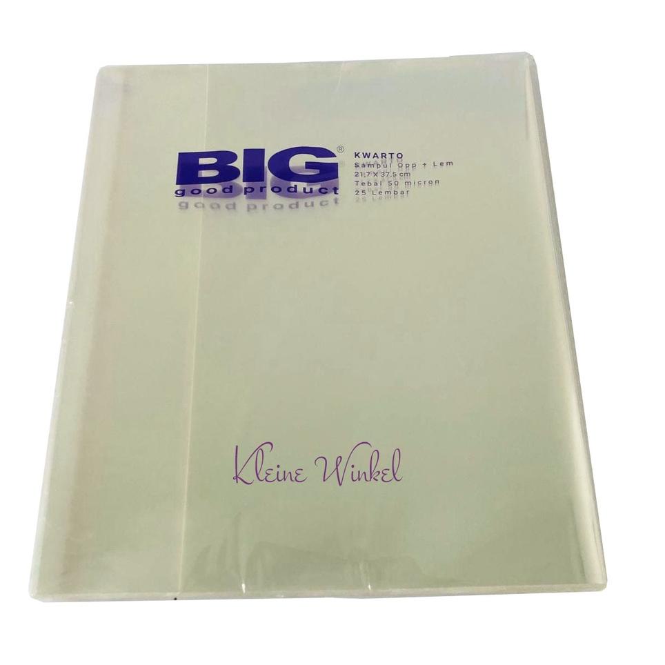 

[KODE QR7KI] Sampul Buku Plastik OPP BIG Kwarto, Boxy, LKS, Folio