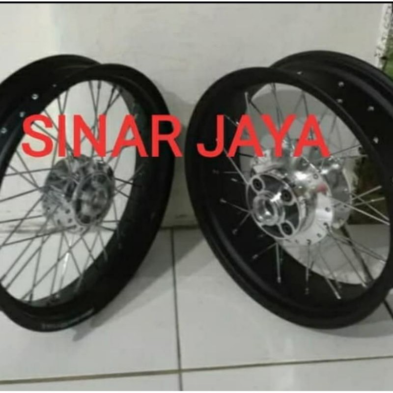 Velg jari 300 450 17 tiger revo megapro new cb150r vixion scorpio byson ninja r rr  kawasaki w175