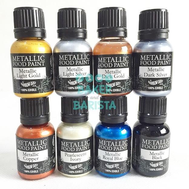

Rainbow Dust Metallic Food Paint bakernbar99 dijamin