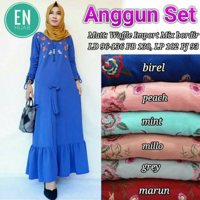 Anggun Set (long tunik+celana)