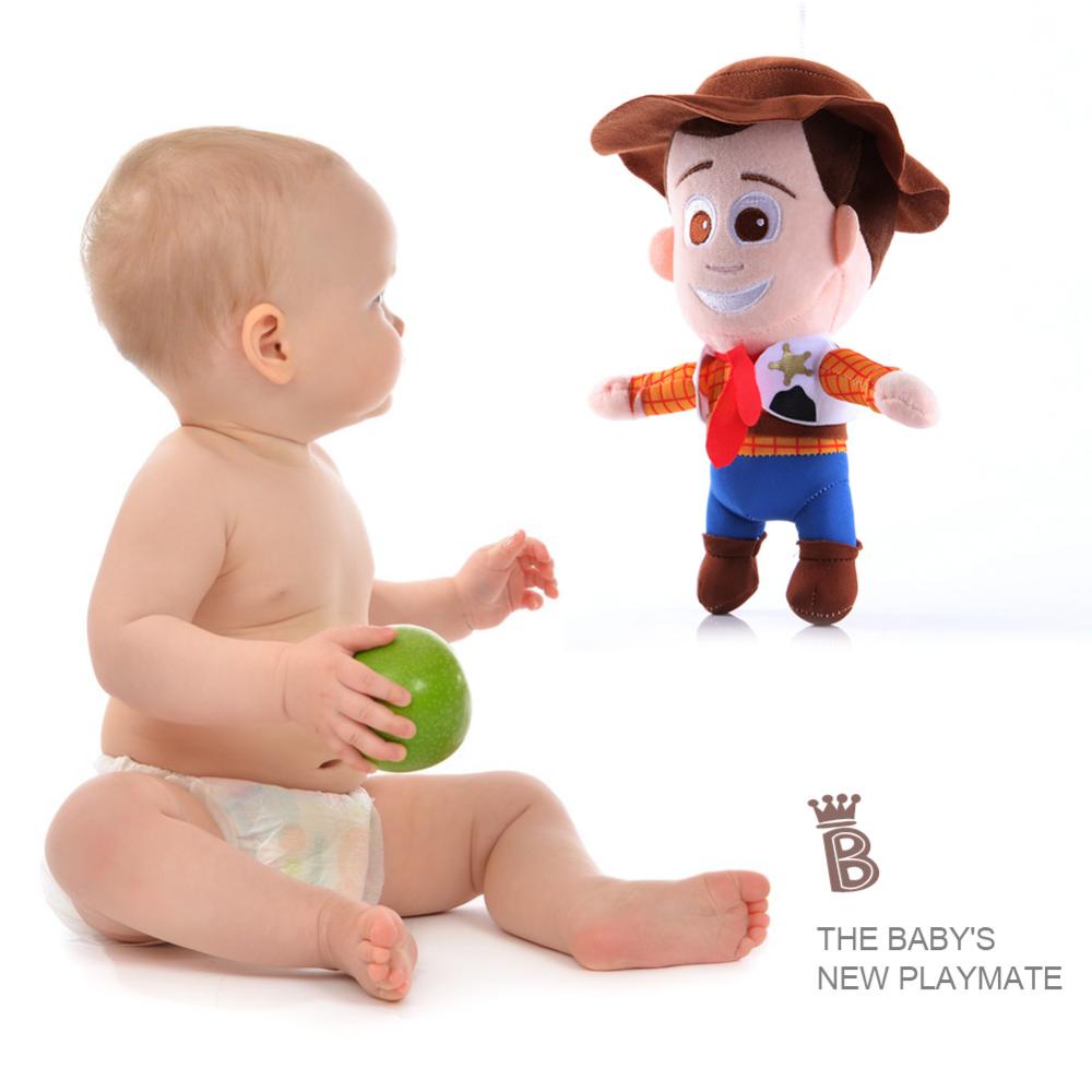 Timekey Mainan Boneka Plush Disney Pixar Toy Story Woody Buzz Lightyear 20cm Untuk Hadiah Anak A3Y5