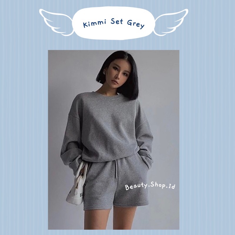 Kimmi Set - Setelan Wanita (Sweater+Pants) G1