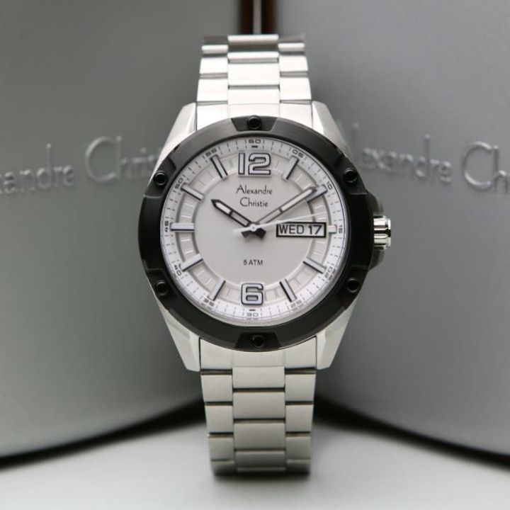 BEST SELLER!!! JAM TANGAN PRIA ALEXANDRE CHRISTIE AC 6518 SPORTY ORIGINAL GARANSI RESMI 1 TAHUN