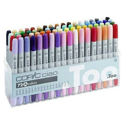 

Copic Ciao Set 72 warna A /spidol manga set 72 A