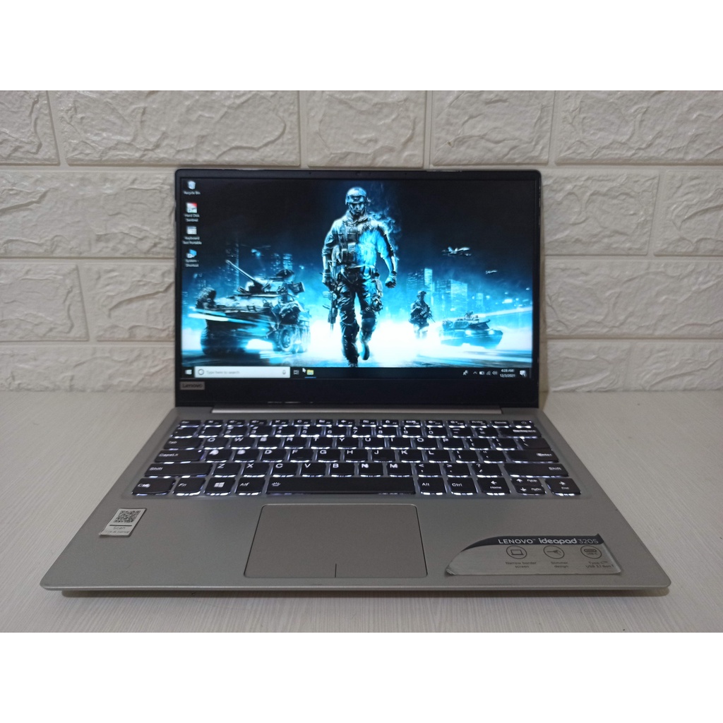 Lenovo Ideapad 320s Core i3 Gen 7 SSD Backlit Laptop Second Bekas Gen7 Kabylake Office Desain Kerja 