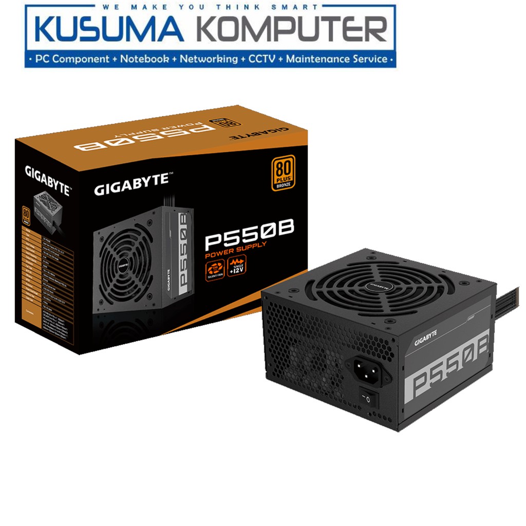 Gigabyte PSU P550B 550W 80+ Bronze Power Supply