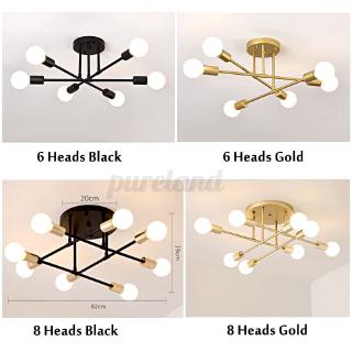 Lampu Gantung LED Chandelier 220V E27 6 8 untuk Ruang Lampu Gantung LED Chandelier 220V E27 6 8 untuk Ruang