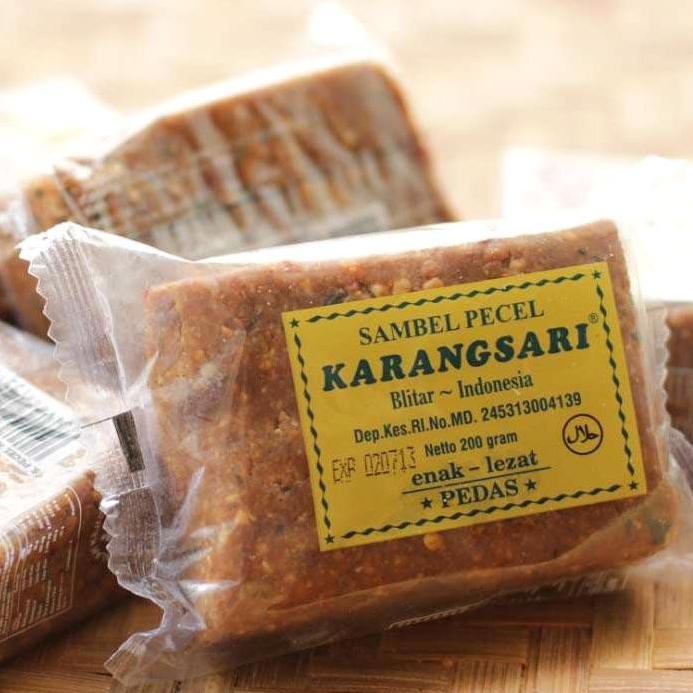 

❤[BIG ⚡ALE!!!]❤ KARANGSARI Bumbu Pecel Pedas 200 gr harga bersaing