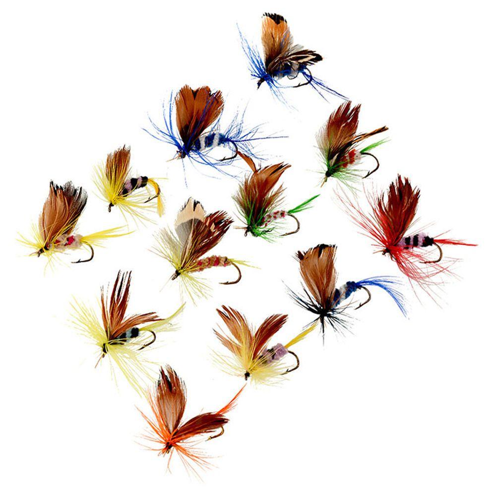 Agustina Serangga Lalat Umpan Pancing Fishing Tackles Bionic Fly Bionic Butterfly Artificial Bait Aksesoris Alat Pancing Memancing Umpan Pancing Jig Wobbler Lures Fly Hooks Tool