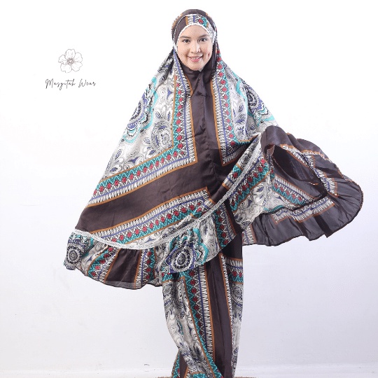 [DBP Prayer Wear] Signature Set in  La Calla |by Masyitah Wear