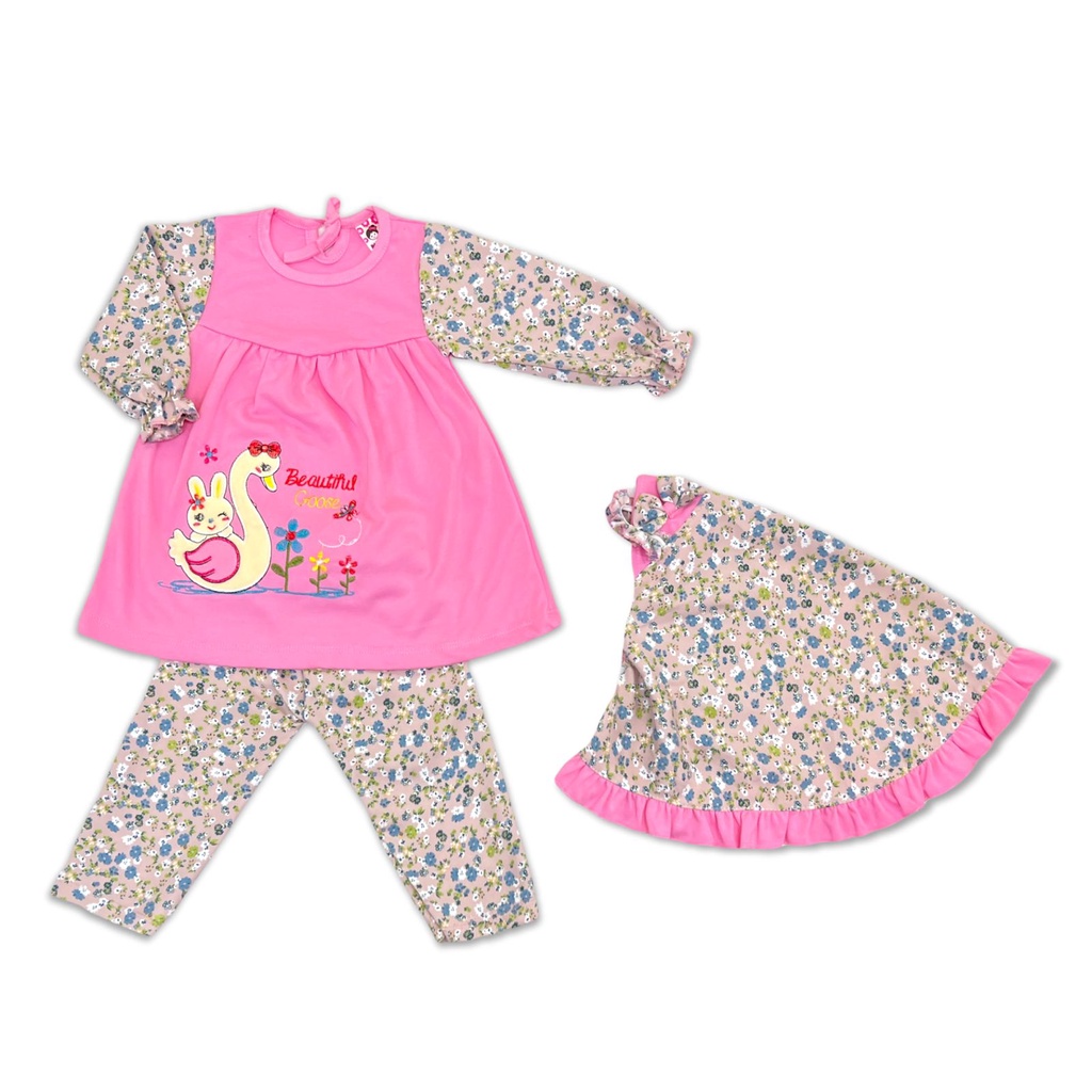 Muslim Anak Perempuan - Setelan Muslim Anak Perempuan - Setelan Baju Muslim Anak