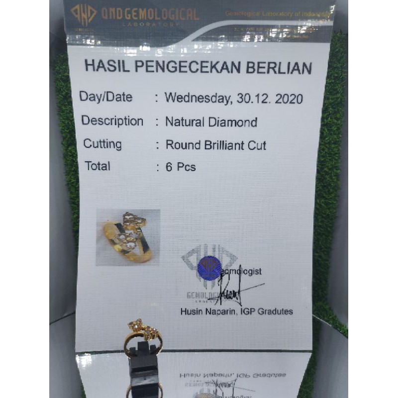 cincin berlian Banjar