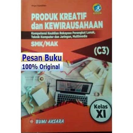 

Buku Produk Kreatif dan Kewirausahaan SMK Kelas XI Kurikulum Revisi 13 Star Seller Termurah
