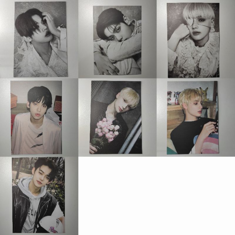 OFFICIAL POSTCARD TXT THE CHAOS CHAPTER FREEZE YEONJUN SOOBIN HUENINGKAI
