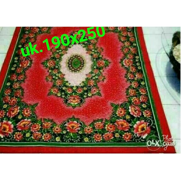 ♦ karpet jaguar 200X300 - karpet permadani - karpet kambal - tiker ➹