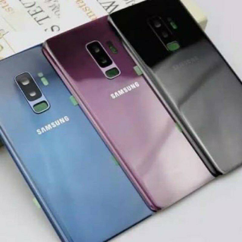 Backdoor back casing tutup belakang samsung S9+/ s9 plus original plus kaca