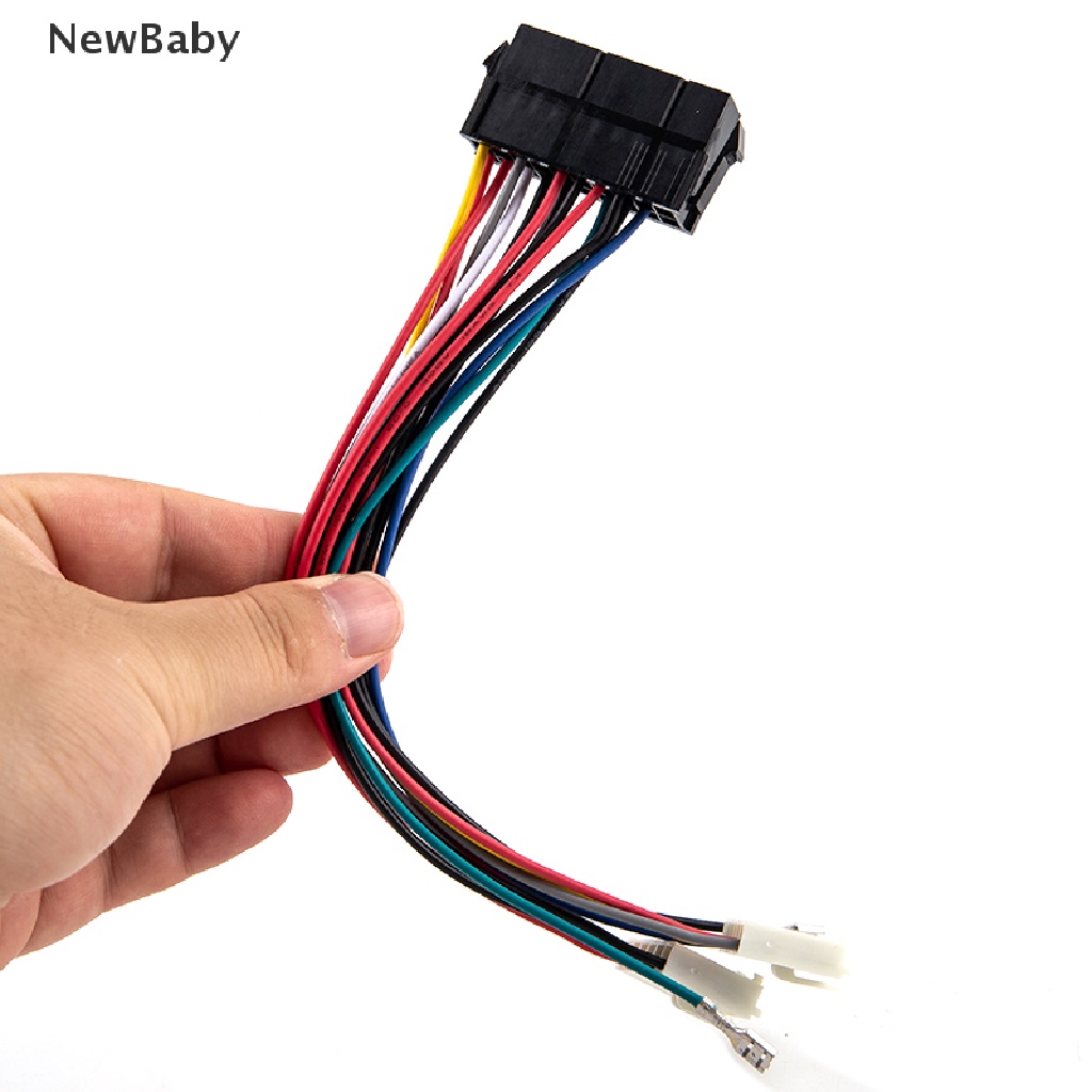 Kabel Power Konverter 20Pin ATX Ke 2 Port 6Pin AT Untuk Komputer 286 386 486