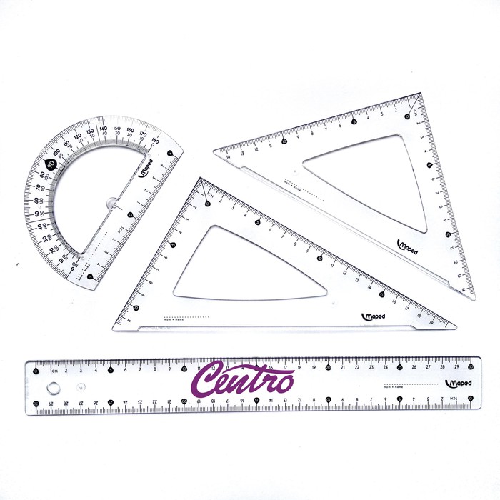 

Maped Ruler Essentials Large Set 4Pcs Penggaris 30cm Peralatan Sekolah Grosir