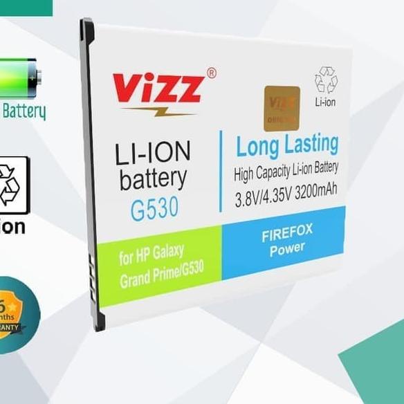 HOT 12.12 ATR-597|BATRE BATERAI VIZZ SAMSUNG G530 J2 PRIME J5 J3 DOUBLE POWER VIZZ - SC