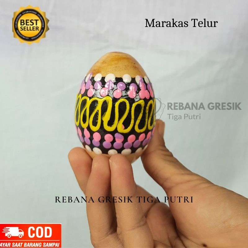 Marakas Egg Shaker Telur Icik Icik Alat Musik Anak Kocok maracas perkusi Mainan Edukatif