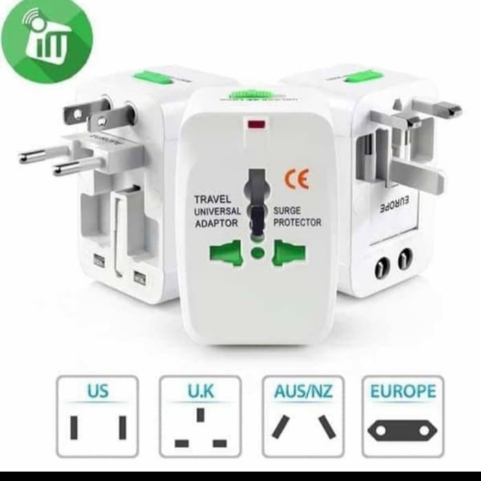 Colokan Listrik Konversi Travel UNIVERSAL ADAPTOR INTERNATIONAL Luar Negeri