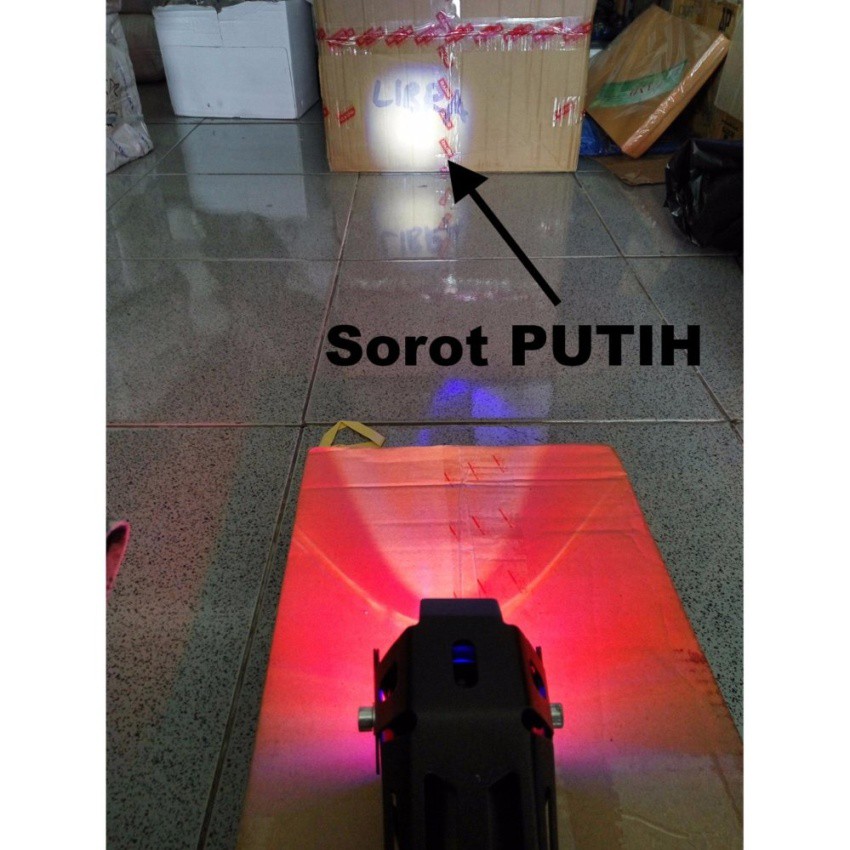 Lampu Tembak LED U7 Besar Sorot Putih + Eagle Eyes