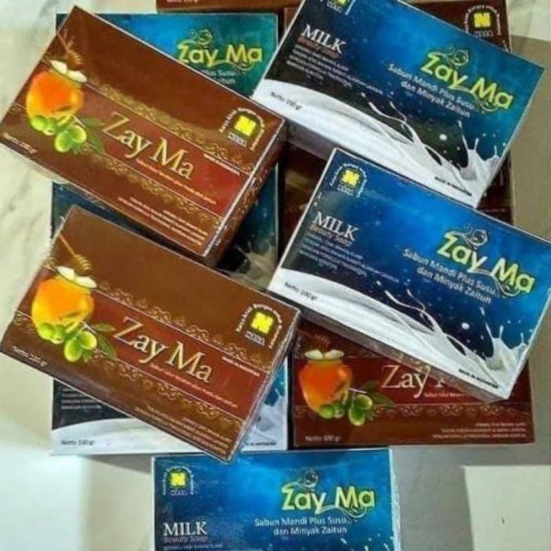 Sabun ZAYMA - MBS (zaitun madu & susu) nasa original