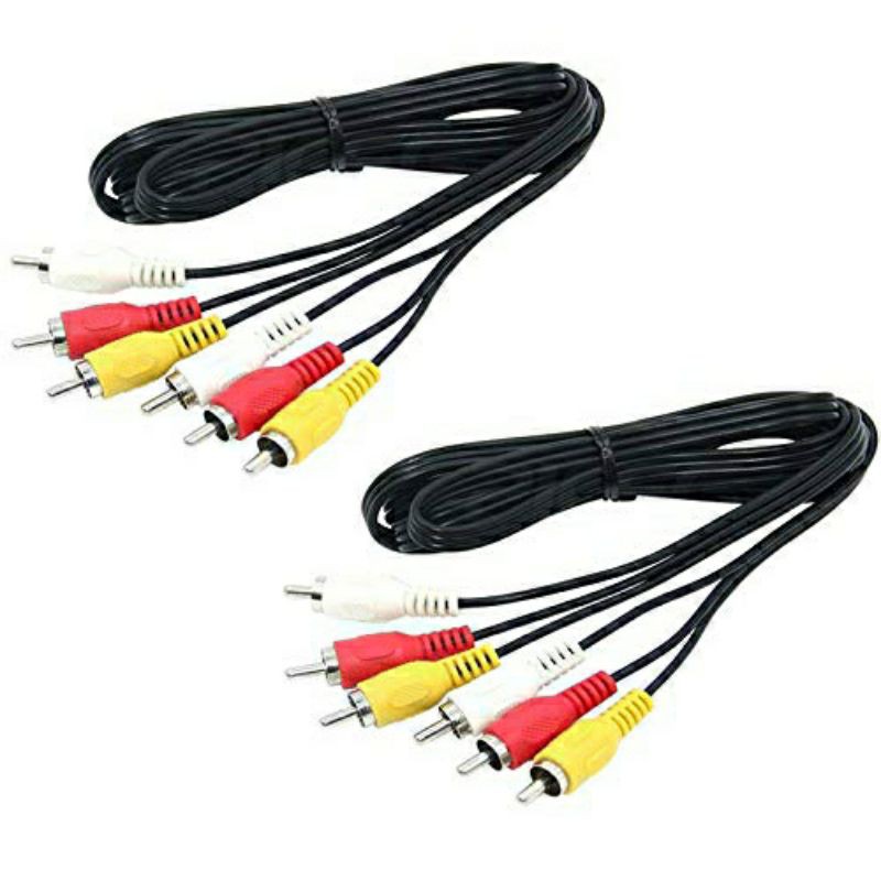 Kabel 3RCA KE 3RCA Audio,Video 1Meter