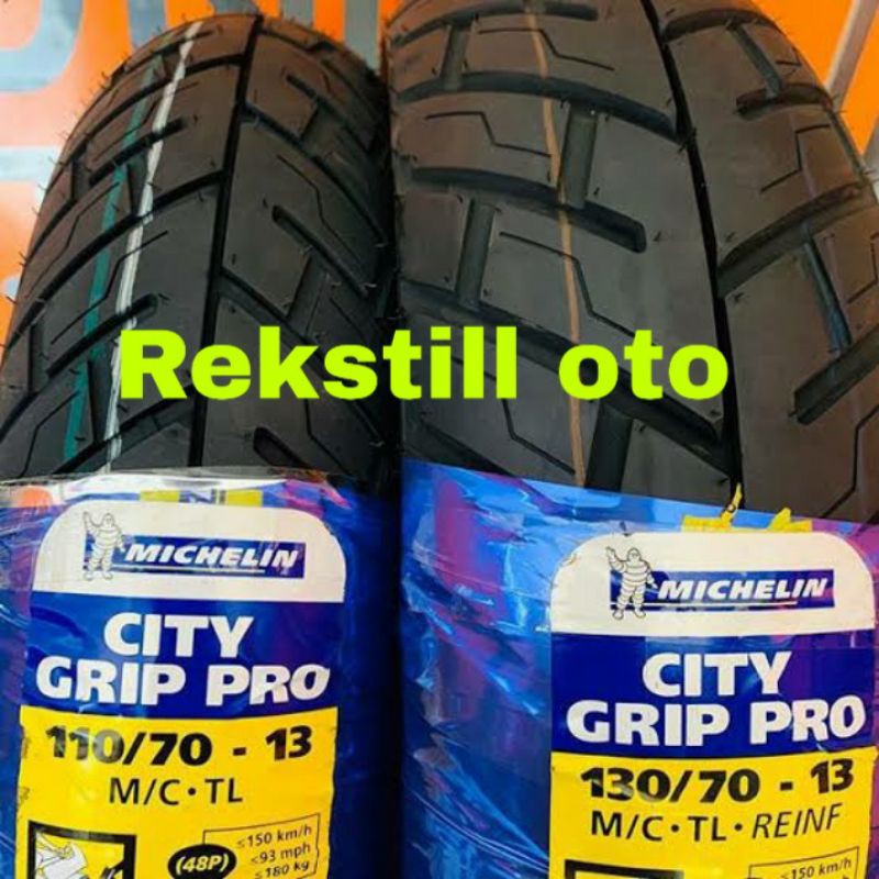 Ban Luar Michelin City Gripro 130/70-13 dan 110/70-13