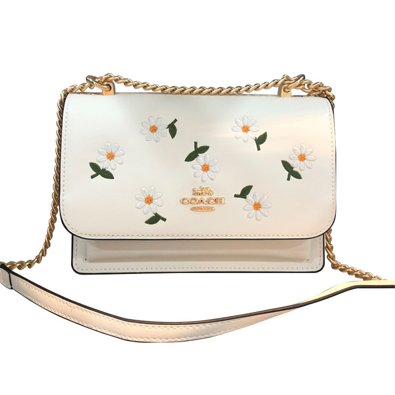 coach Tas WanitaTas Selempang & Bahu Wanita、tas kulit anak sapi tas selempang rantai import tas pund