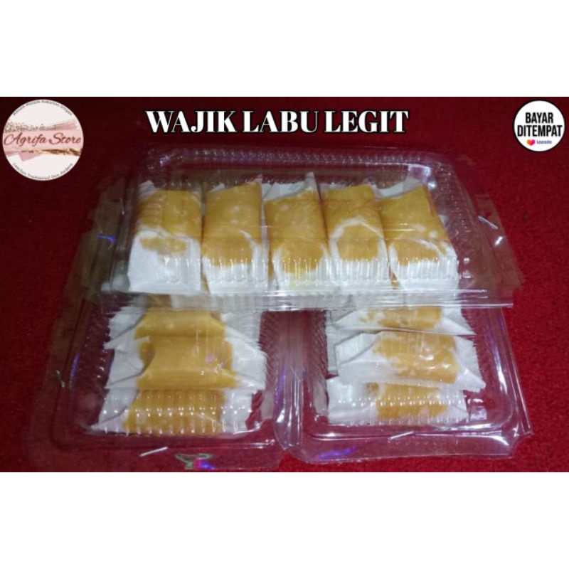 

Wajik/wajit Labu Kuning cemilan tradisional beli 5 gratis 1