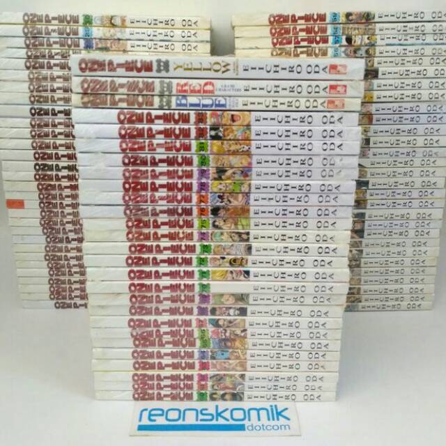 Komik Set : One Piece + Data Book