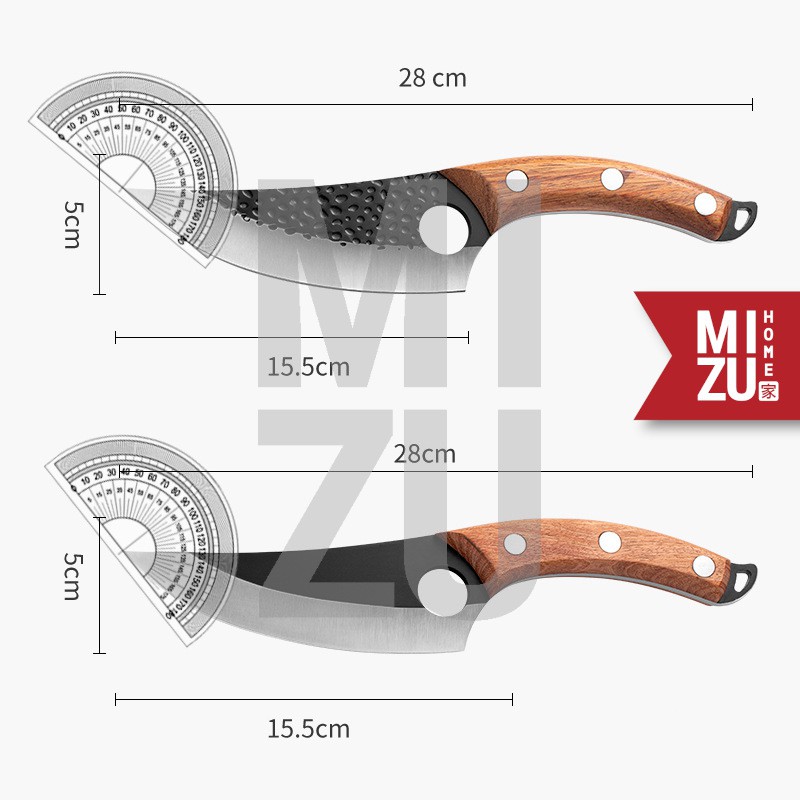 MIZU TIGU 15cm 6inch YangJiang Boning Knife Pisau Daging Tulang Hardened Stainless Steel 420-4
