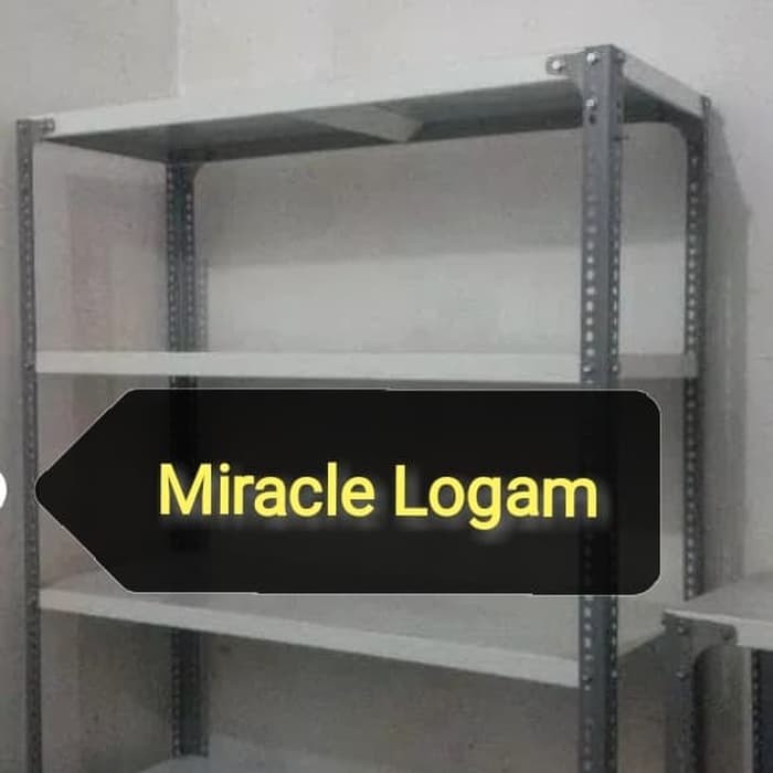 FREE ONGKIR BANDUNG _ RAK GUDANG BESI SIKU 5 SUSUN