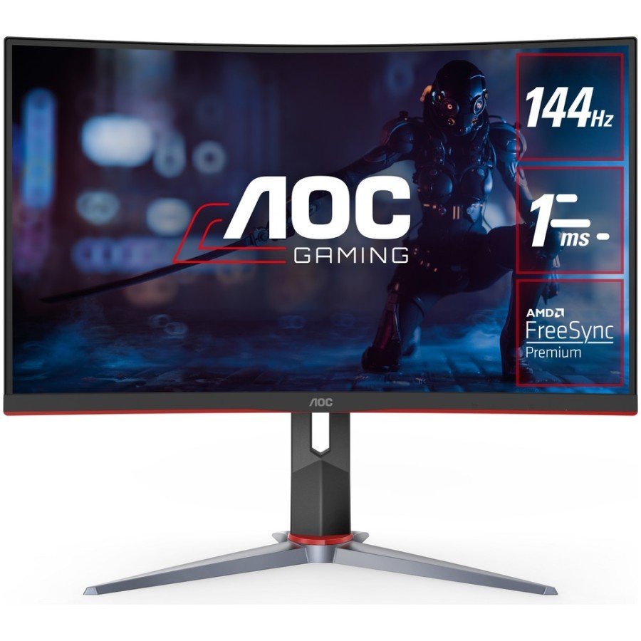 LED GAMING AOC CQ27G2 VA QHD Curved 1ms 144Hz FreeSync