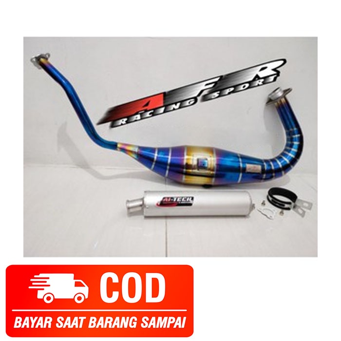 Knalpot Aitech Ninja R RR Cobra Bluemoon .