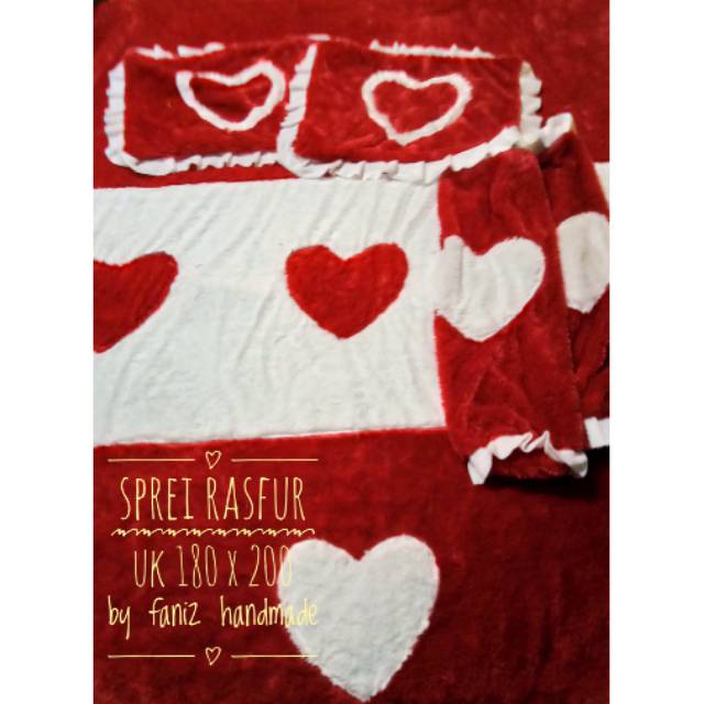 Sprei rasfur 160 x 200