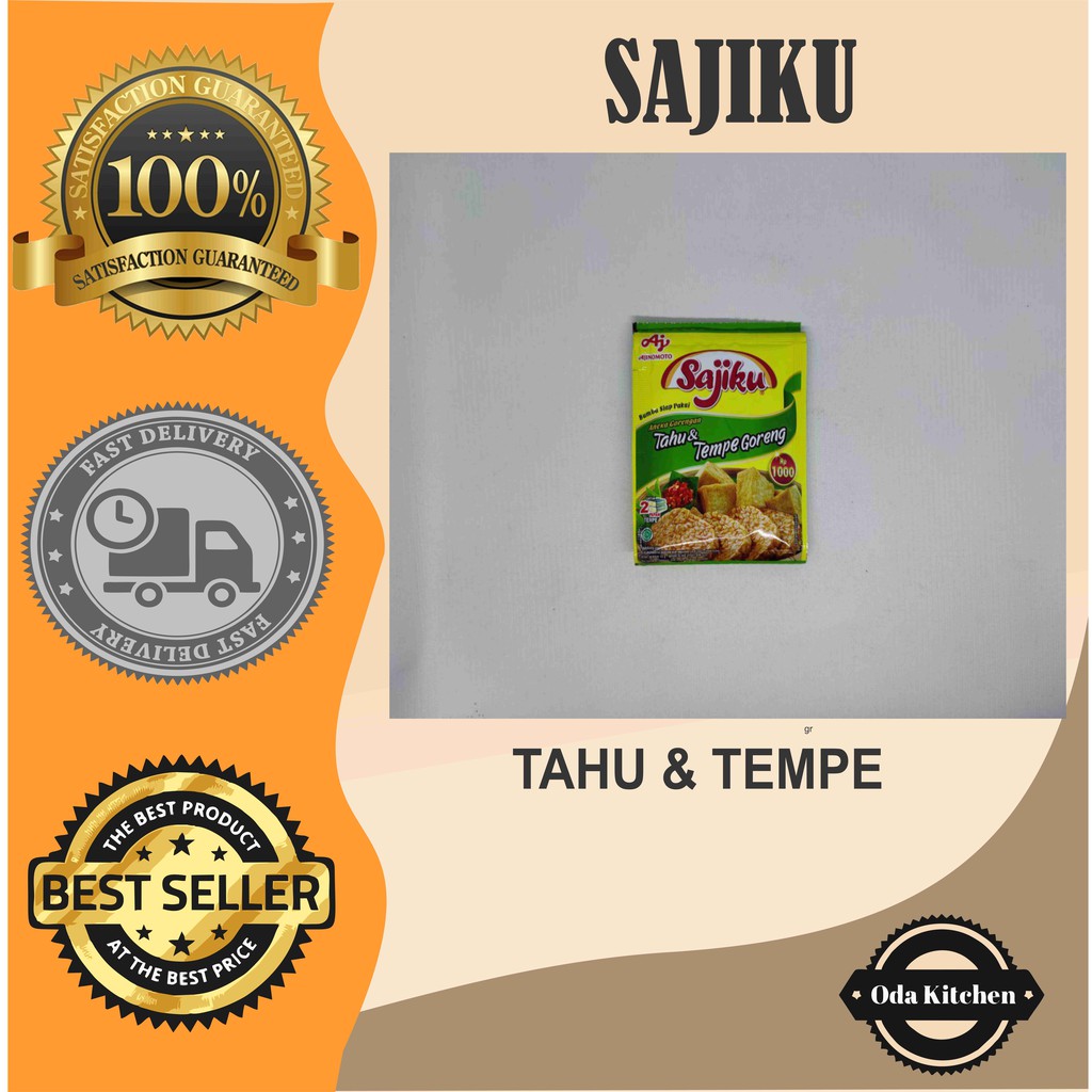 SAJIKU BUMBU PRAKTIS SIAP PAKAI TAHU &amp; TEMPE GORENG 10gr