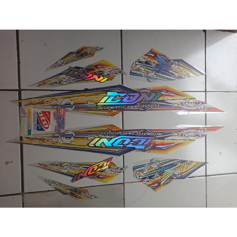 STRIPING TRANSPARAN BEAT NEW STRIPING TRANSPARAN BEAT ESP STRIPING TRANSPARAN HOLOGRAM