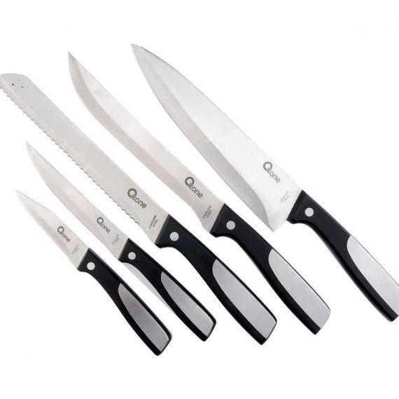

GROSIR OXONE SET PISAU STAINLESS TEBAL DAN BLOK - KNIFE BLOCK SET BVN65496G