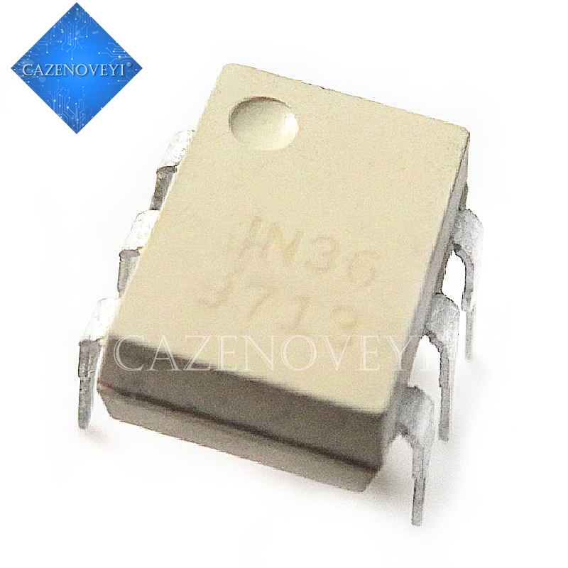 10Pcs IC Optocoupler 4N40 4N39 4N38 4N37 4N36 4N33 4N32 4N27 4N28 DIP-6