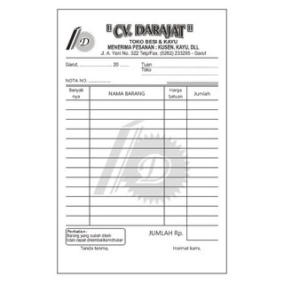 Dvd Template Desain Nota Siap Edit Format Coreldraw Shopee