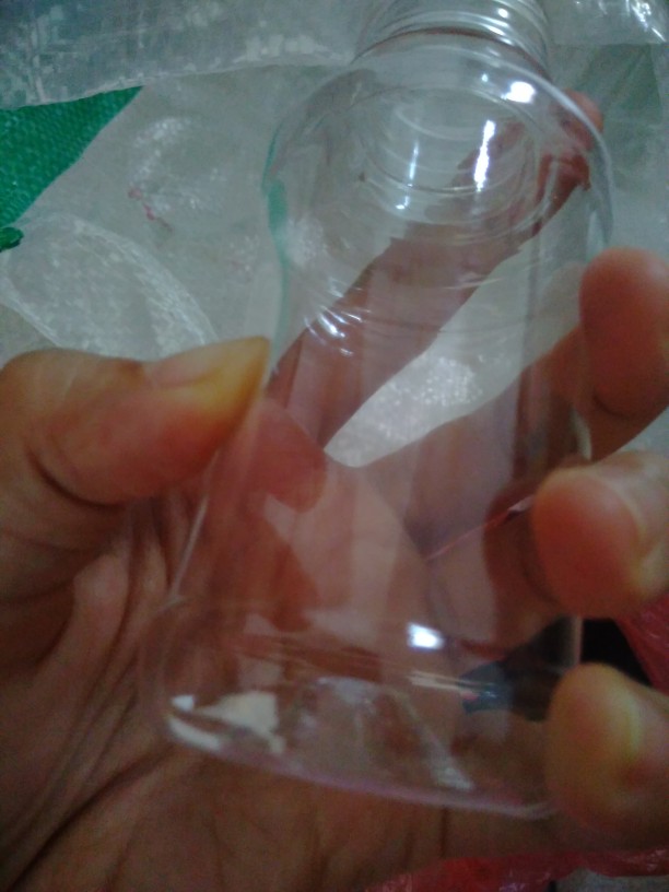 Botol Plastik 125ml Plus Tutup Bersegel