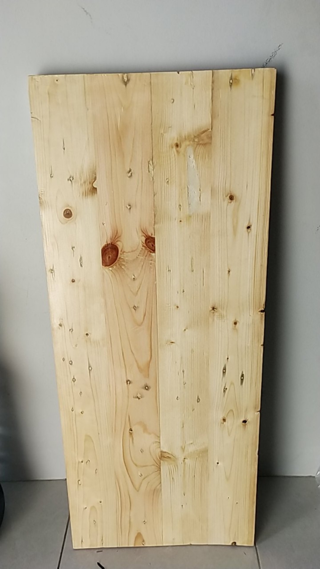 Papan Kayu Jati Belanda 80x50 Cm Termasuk Siku+baut