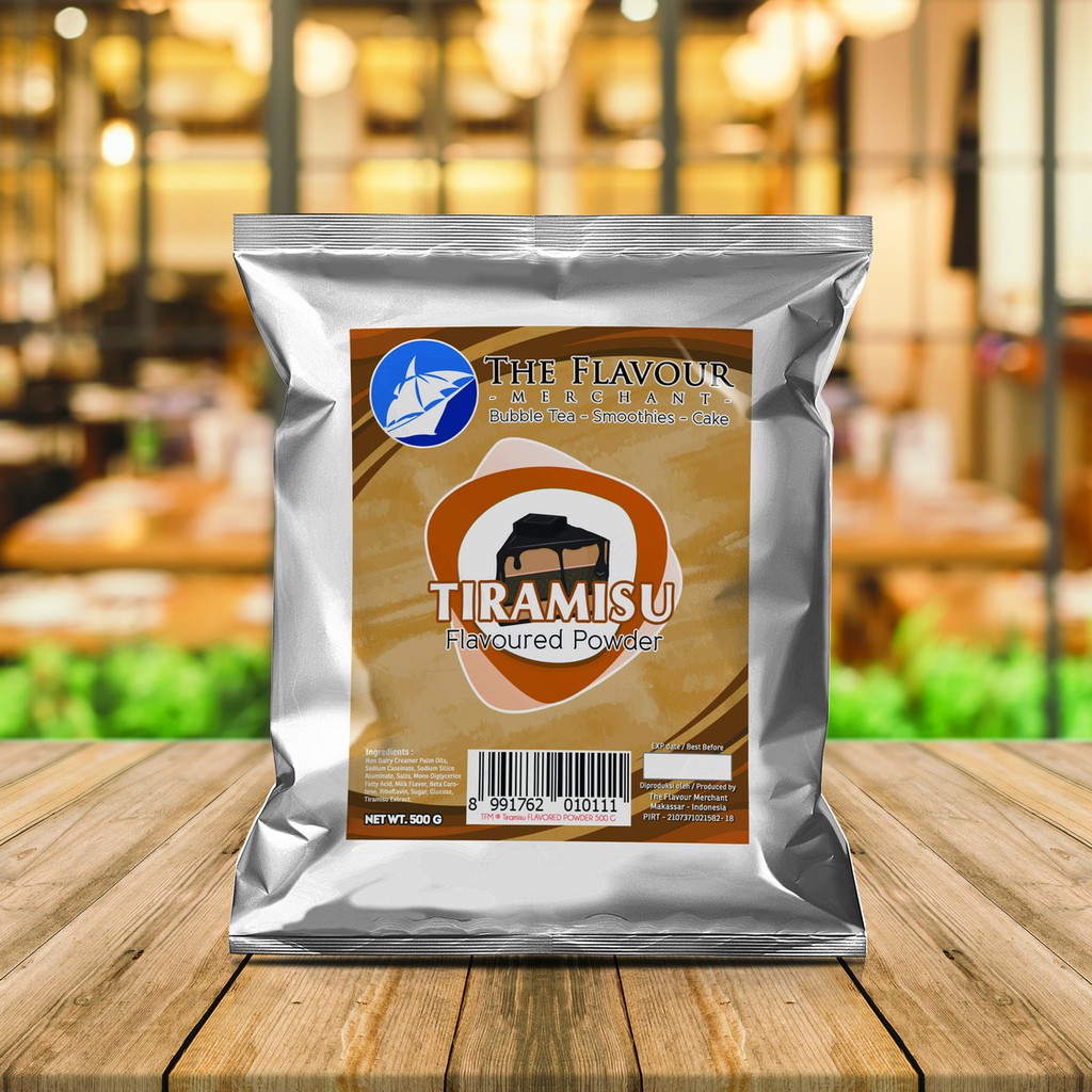

Bubuk Minuman Plain FM Flavoured Powder 500gr - Tiramisu